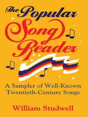 cover image of The Popular Song Reader